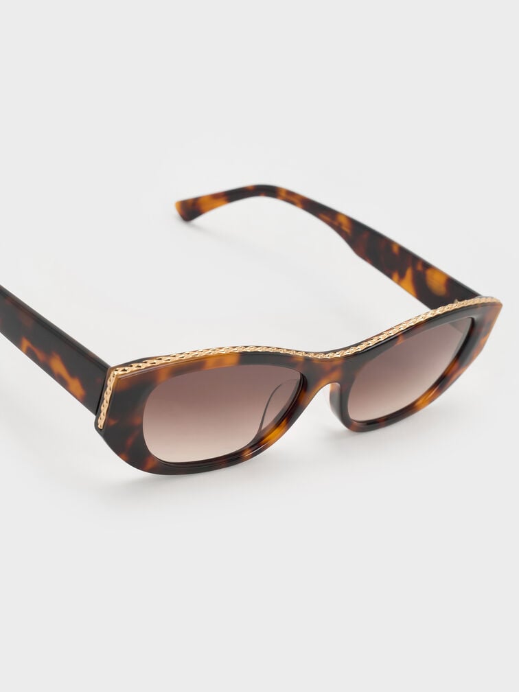 Daenerys Cat-Eye Sunglasses, T. Shell, hi-res