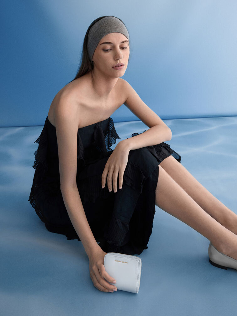 Finley Zip-Around Small Wallet, Sea Salt Blue, hi-res