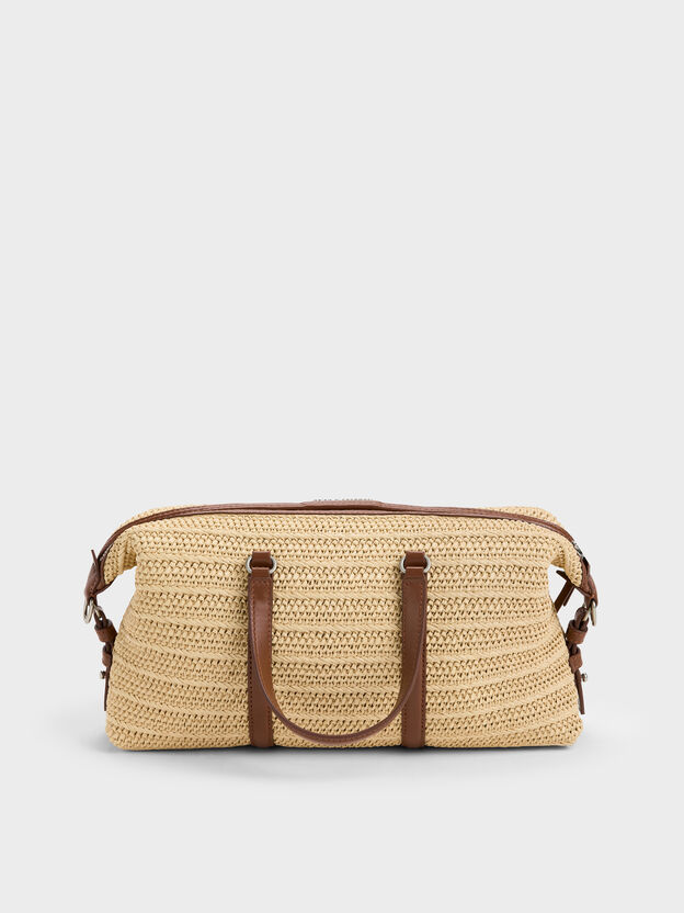 Fergie Woven Bowling Bag, Multi, hi-res