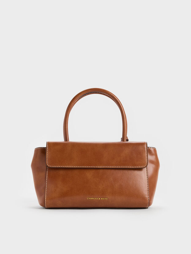 Acelynn Rope-Chain Tote Bag, Distressed Tan, hi-res