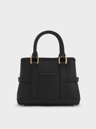 Mini Scottie Tote Bag, Black, hi-res