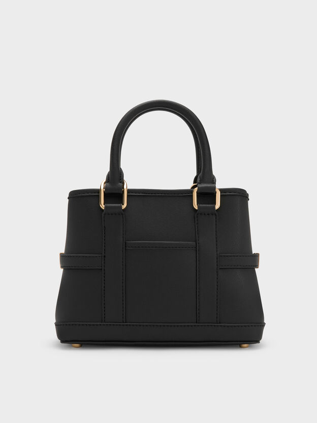 Mini Scottie Tote Bag, Black, hi-res