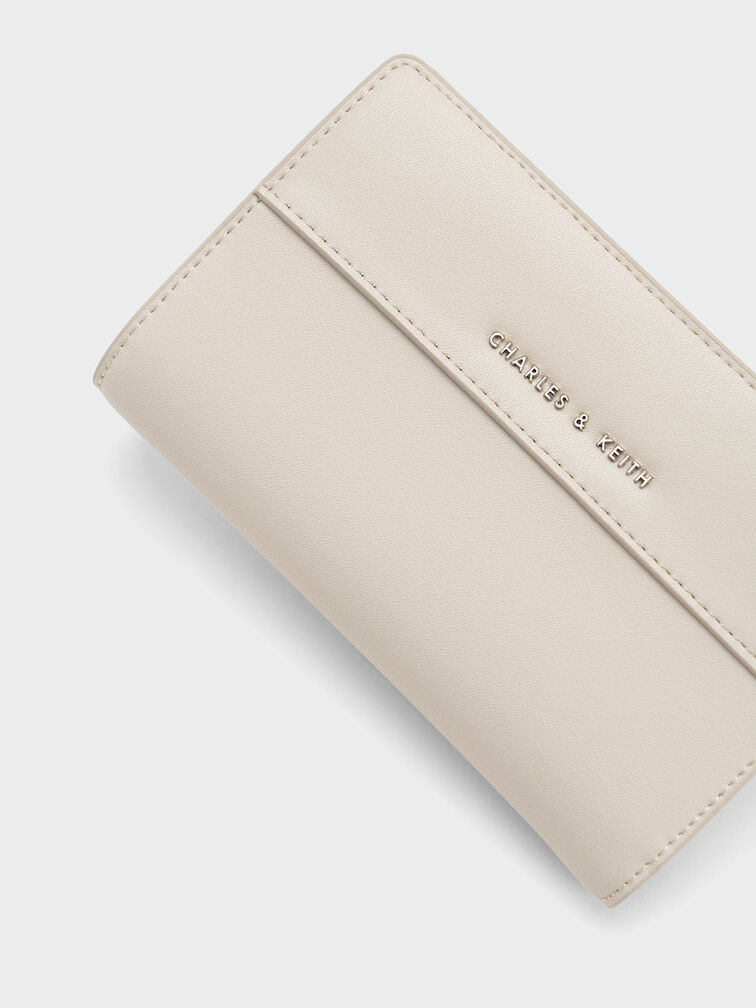 Cadence Top-Zip Wallet, Light Grey, hi-res