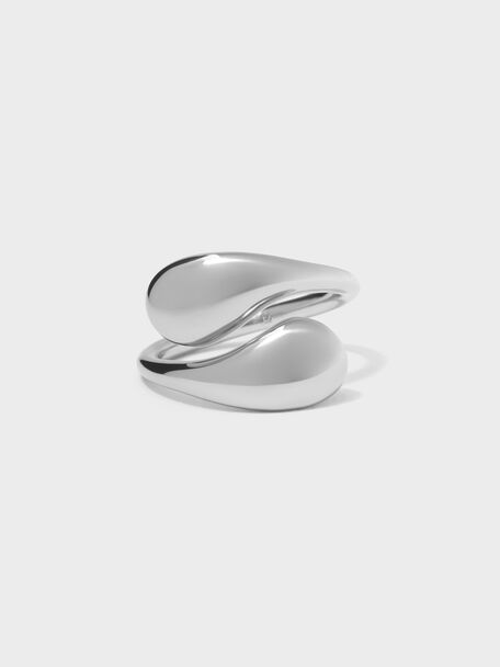Donora Sculptural Ring, Silver, hi-res