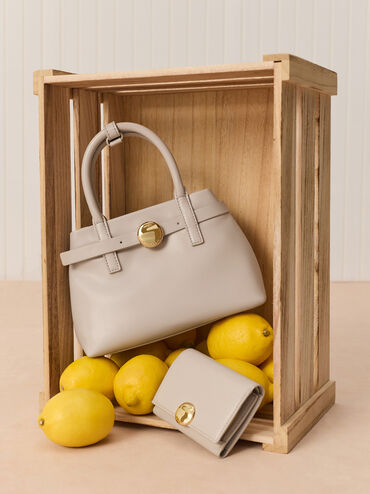 Behn Small Wallet, Shell Grey, hi-res