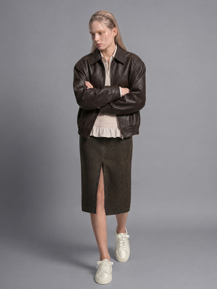 Satin Lace-Up Sneakers, White, hi-res