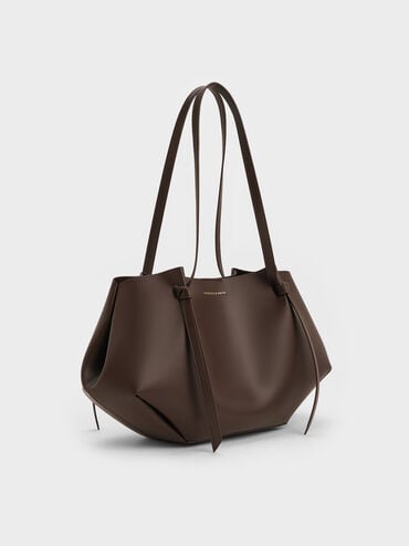 Calla Tote Bag, Espresso Brown, hi-res