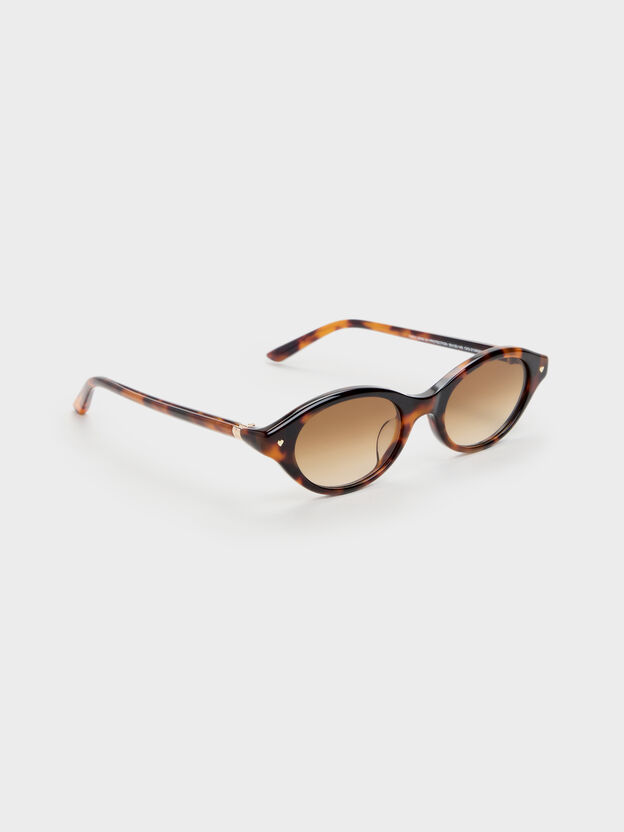 Pecola Oval Sunglasses, T. Shell, hi-res