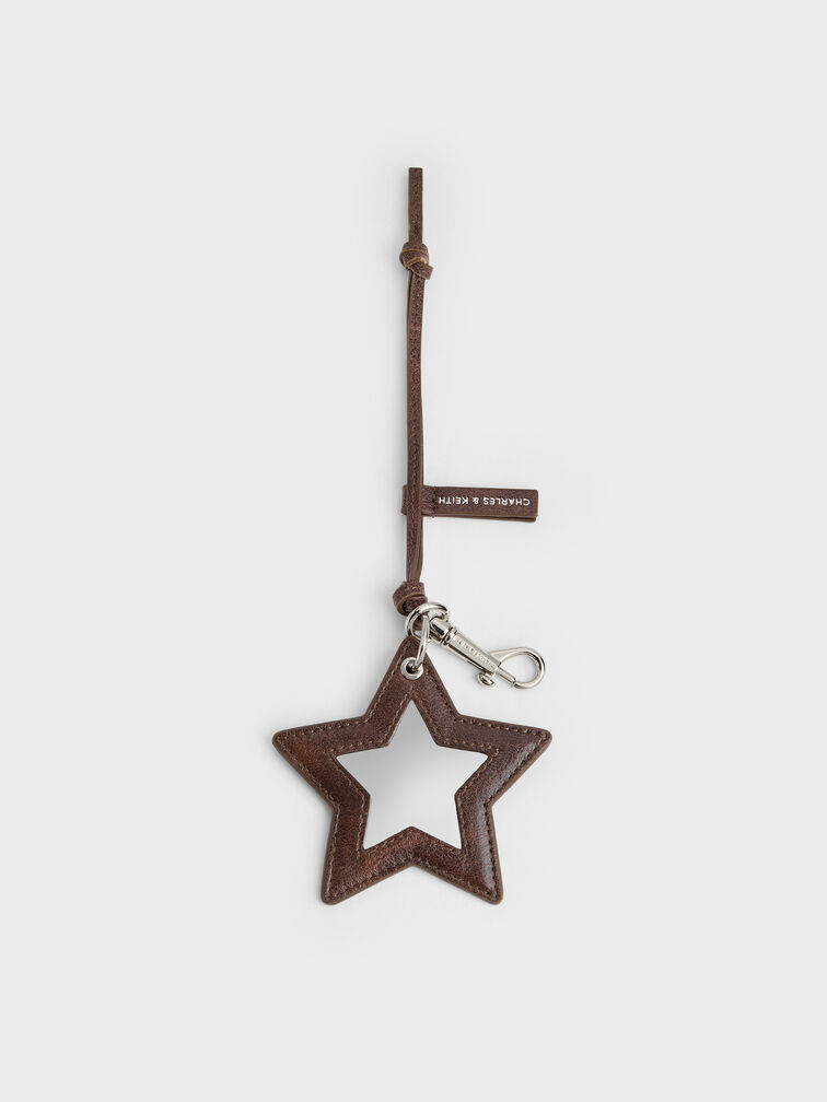 Noane Star Mirror Charm, Distressed Coffee, hi-res