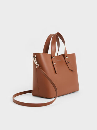 Shania Tote Bag, Chocolate, hi-res