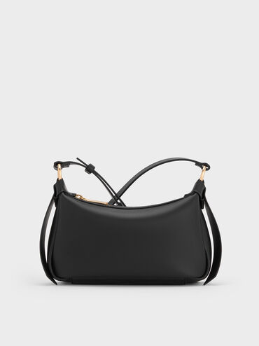 Mini Calla Shoulder Bag, Black, hi-res