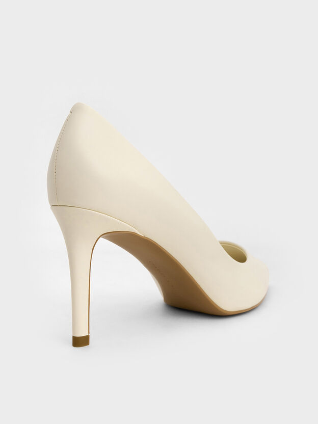 Emmy Pointed Toe Stiletto Pumps, Chalk, hi-res