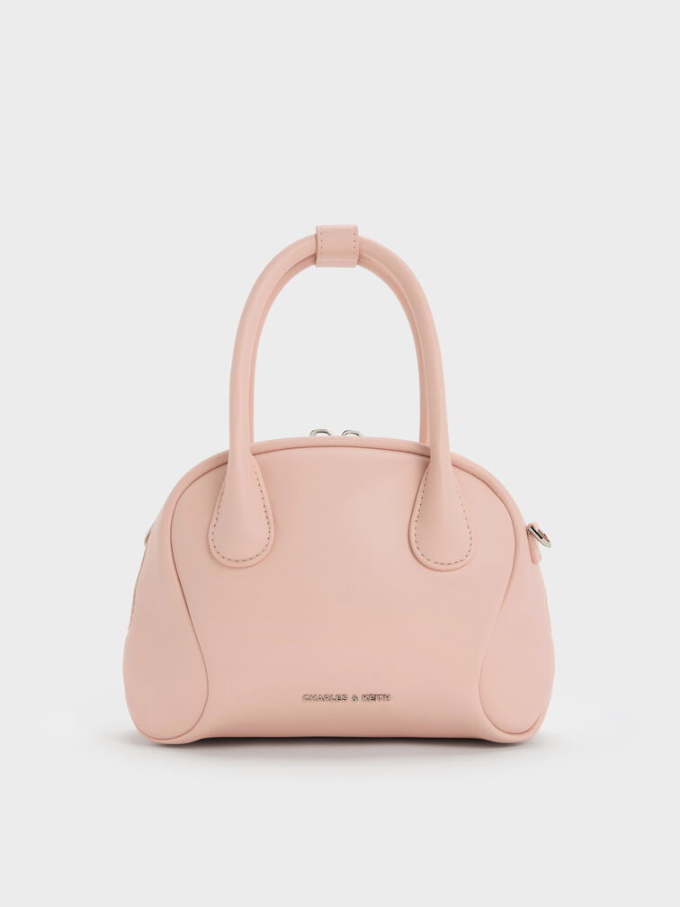 Nelly Bowling Bag, Light Pink, hi-res