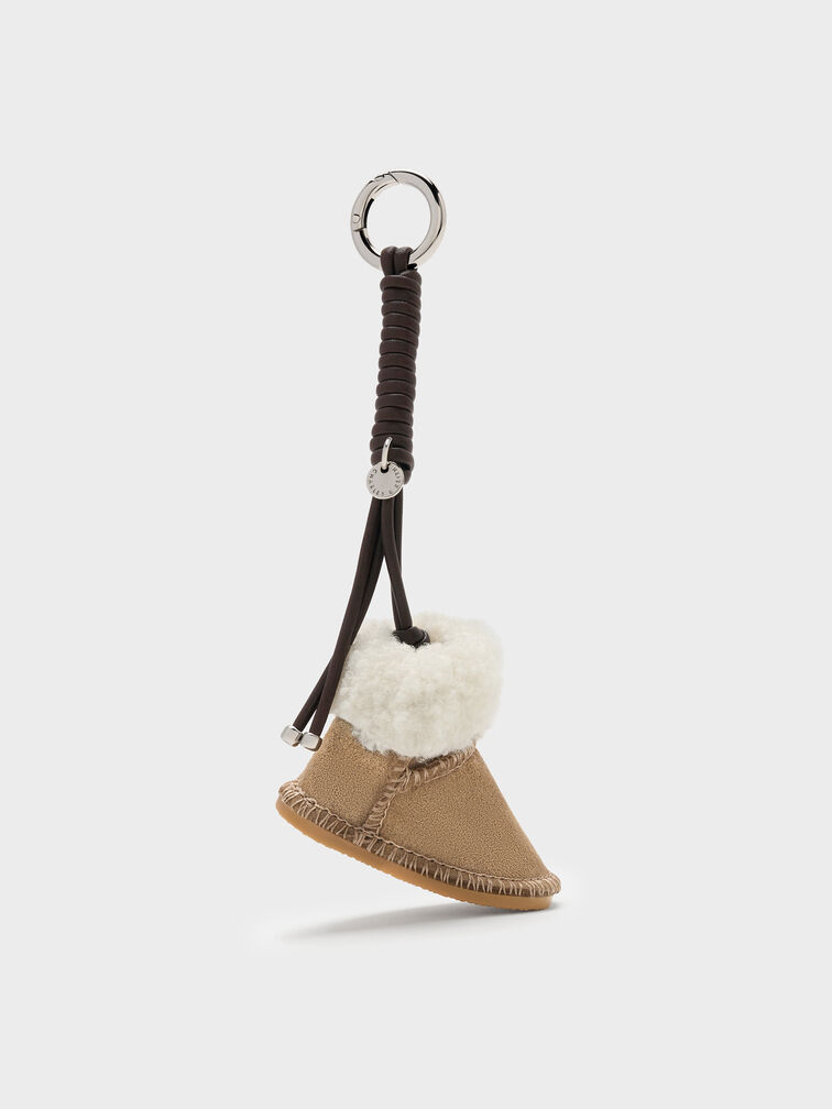 Cosima Snow-Boot Charm, Sand, hi-res