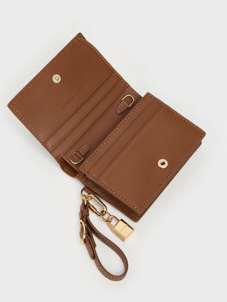 Scottie Small Wallet, Chocolate, hi-res