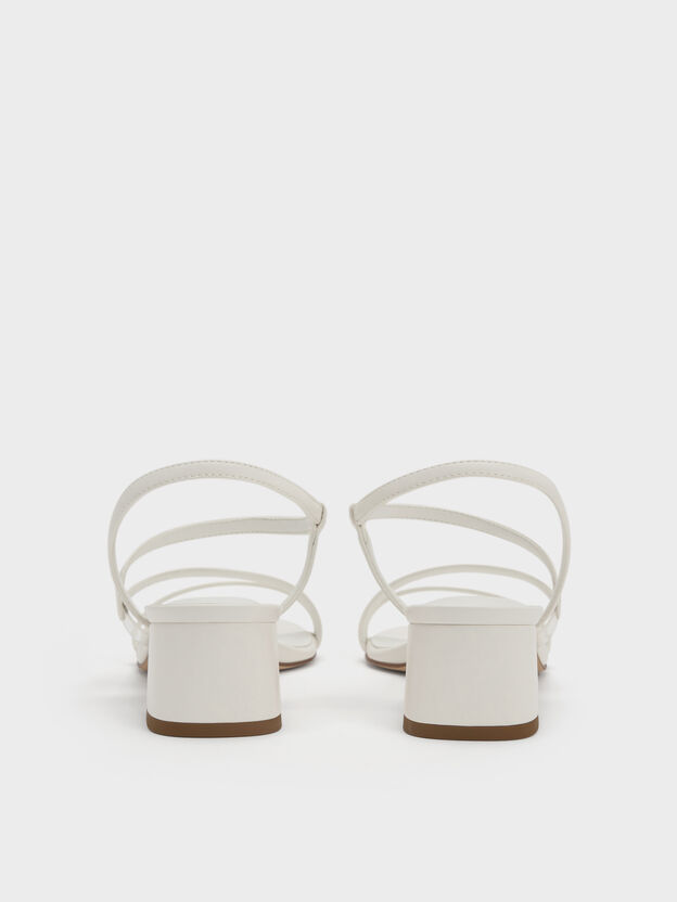 Arden Wavy Slingback Sandals, Chalk, hi-res