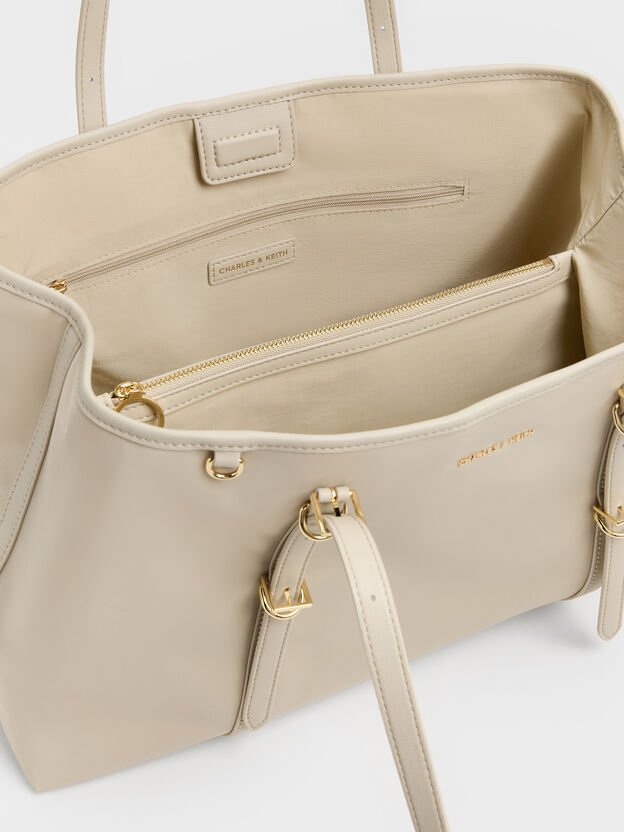 Levy Nylon Tote Bag, Dusted Oat, hi-res