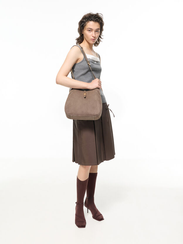 Adalyn Hobo Bag, Stone Grey, hi-res