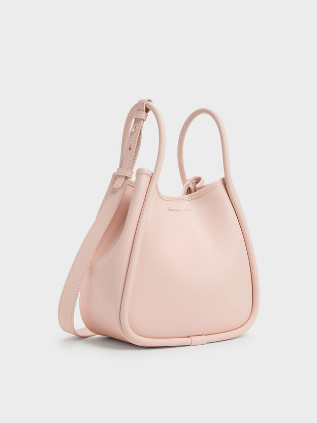 Mini Lyla Tubular Tote Bag, Soft Pink, hi-res