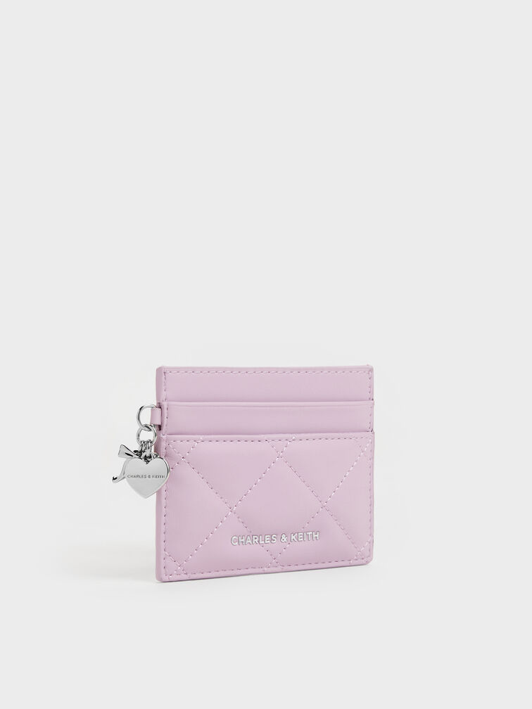 Arrietty Quilted Card Holder, Glycine, hi-res