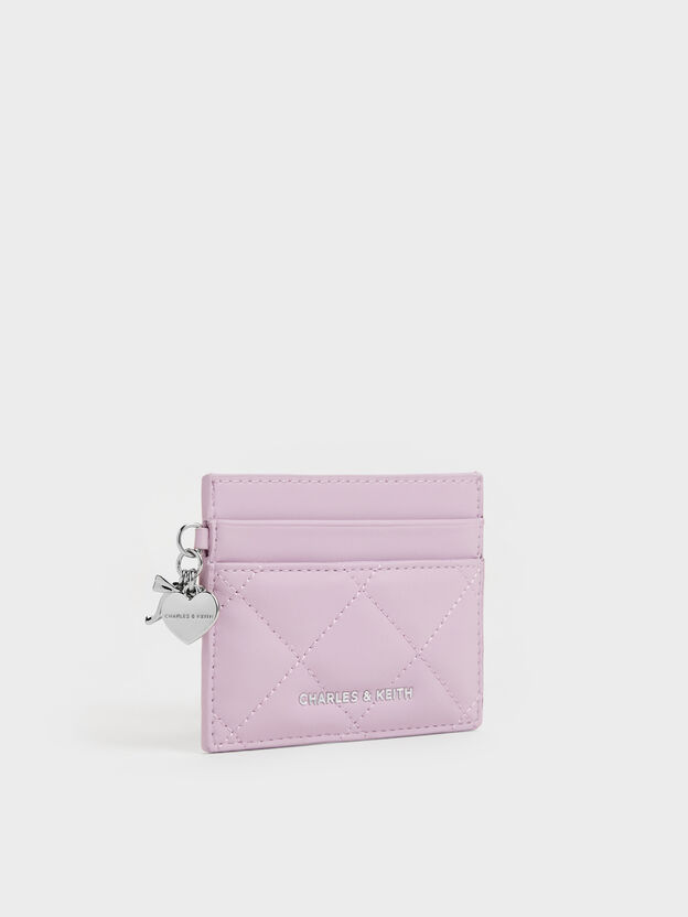 Arrietty Quilted Card Holder, Glycine, hi-res