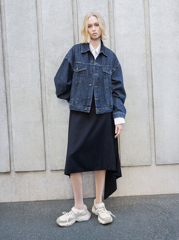 Gaskell Lace Mary Jane Sneakers, White, hi-res