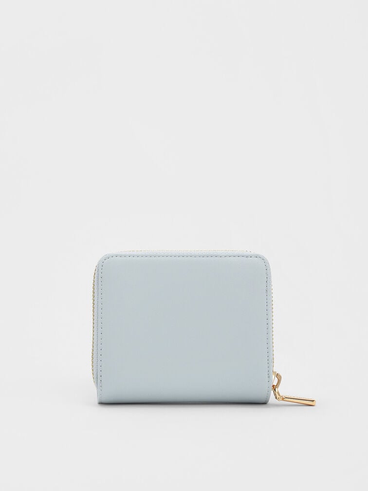 Finley Zip-Around Small Wallet, Sea Salt Blue, hi-res