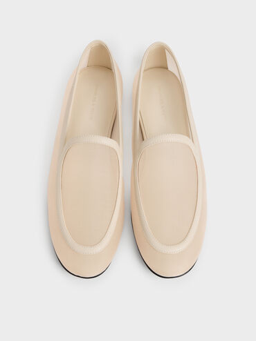 Mackie Mesh Loafers, Beige, hi-res