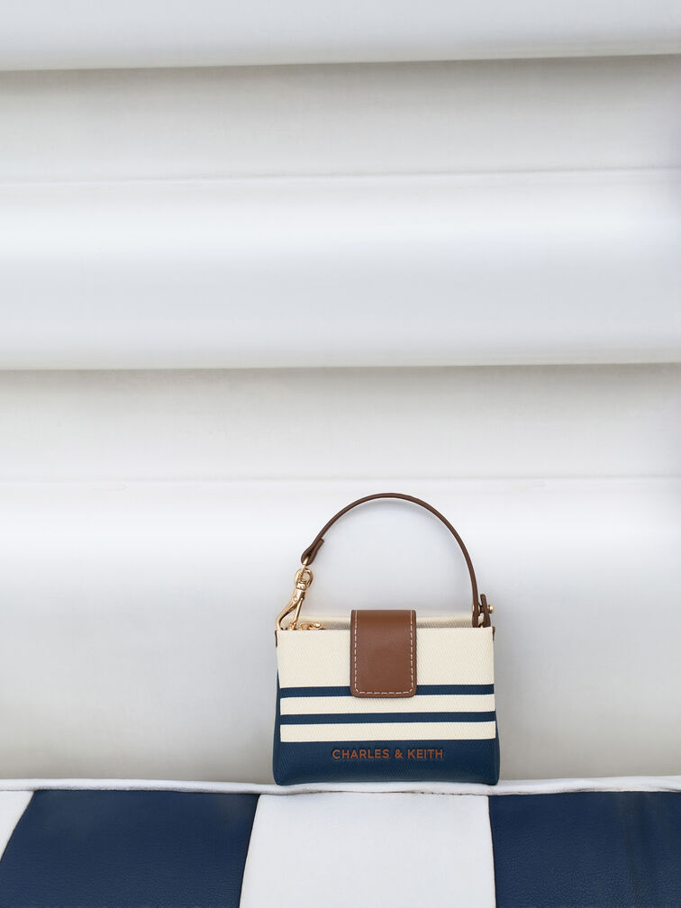 Bosie Canvas Striped Micro Bag, Multi, hi-res