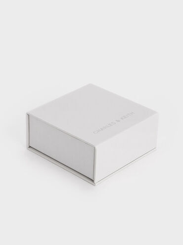 Velvet Scrunchie, Pink, hi-res