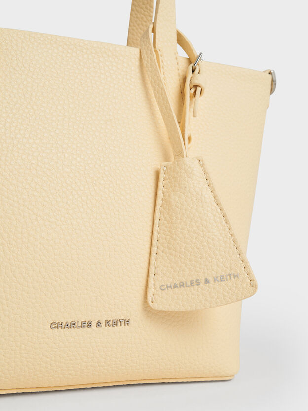 Mini Beryl Tote Bag, Butter Yellow, hi-res