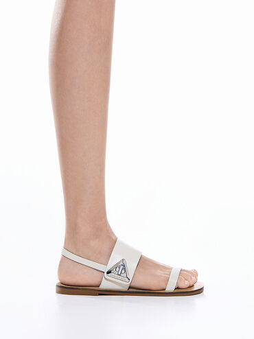 Trice Double Strap Sandals, Chalk, hi-res