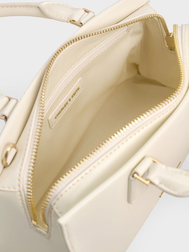 Kerry Top Handle Bag, Cream, hi-res