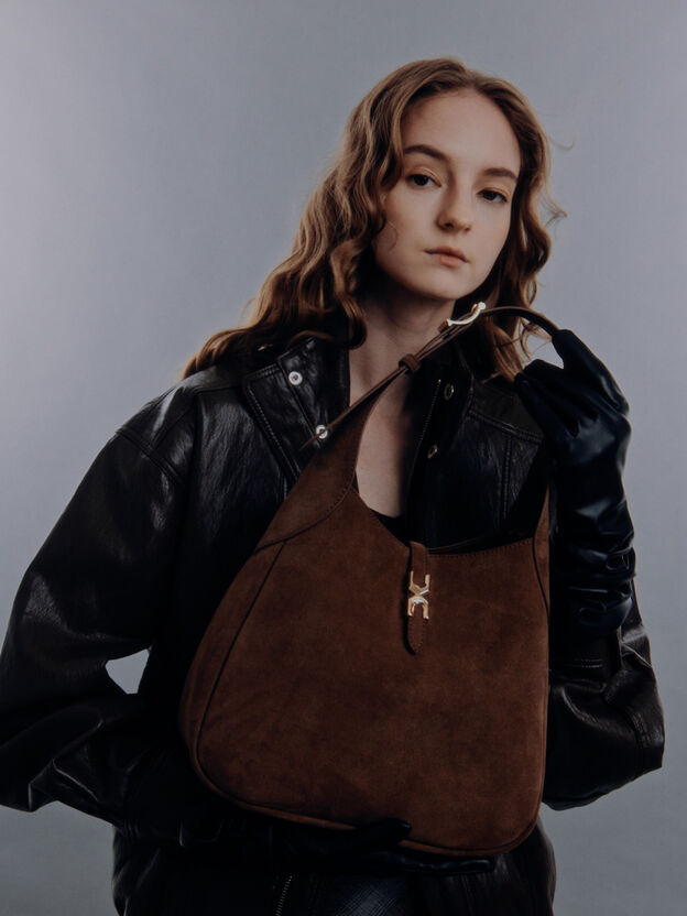 Adalyn Hobo Bag, Mocha Brown, hi-res