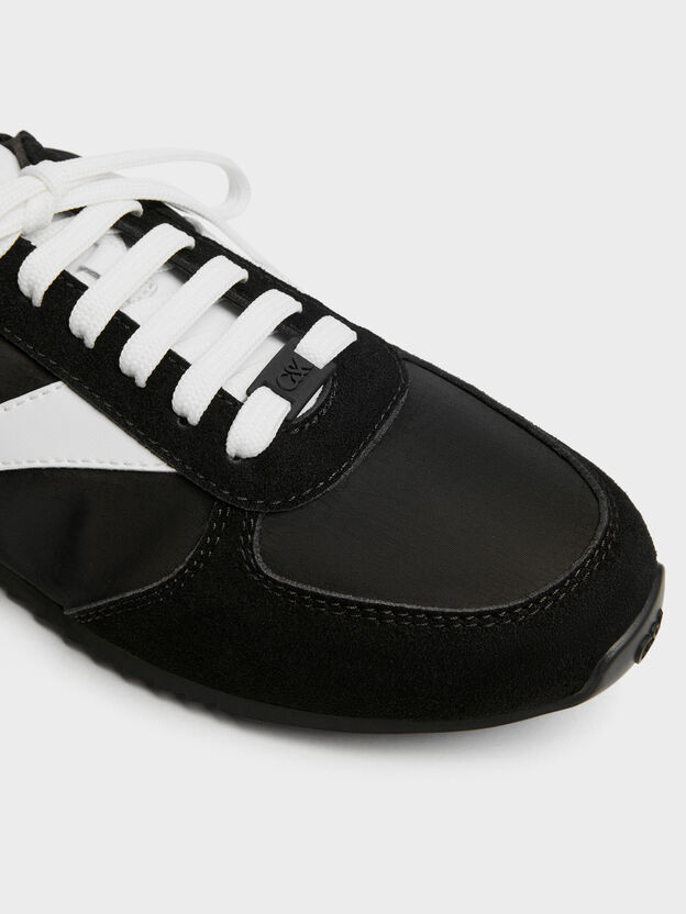 Jace Sneakers, Black Textured, hi-res