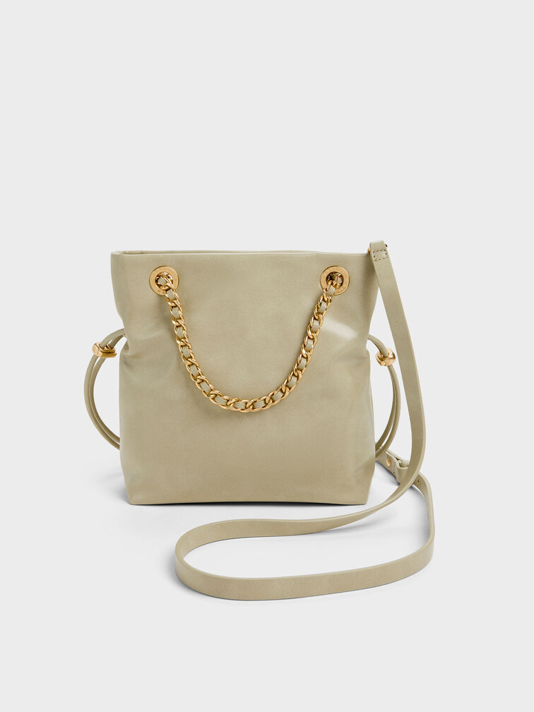 Arya Braided-Strap Double-Handle Crossbody Bag, Pale Olive, hi-res