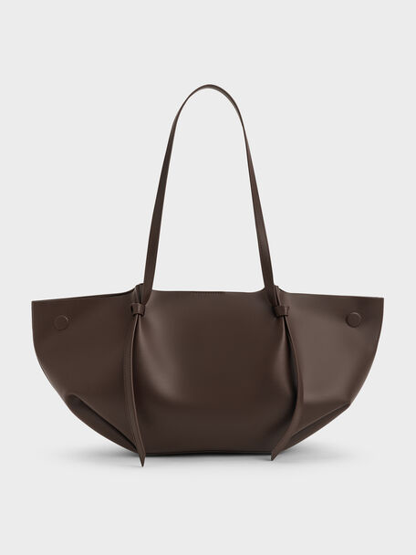 Calla Tote Bag, Espresso Brown, hi-res