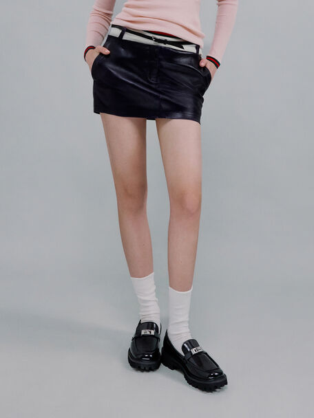 Lando Platform Loafers, Black Box, hi-res