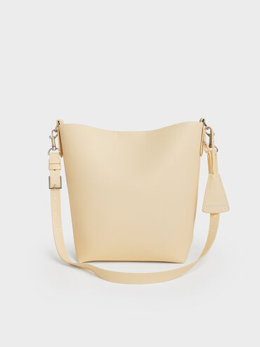 Beryl Bucket Bag, Butter Yellow, hi-res