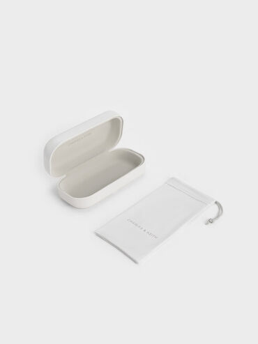 Renee Recycled Acetate Butterfly Sunglasses, Multi, hi-res