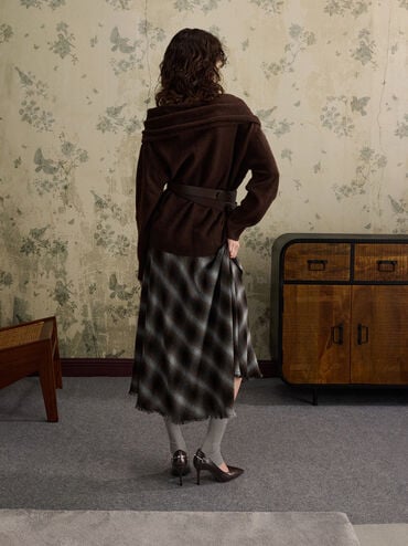 Erinna Metallic-Accent Pointed-Toe Pumps, Burgundy, hi-res