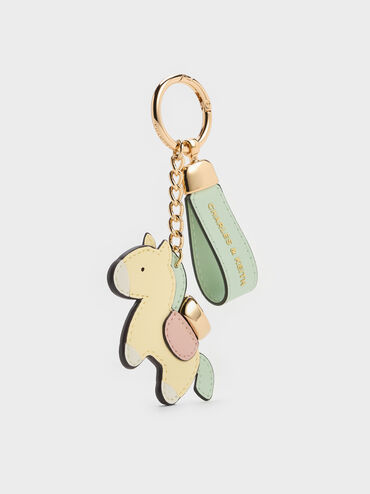 Horse With Gold Ingot Charm, Multi, hi-res