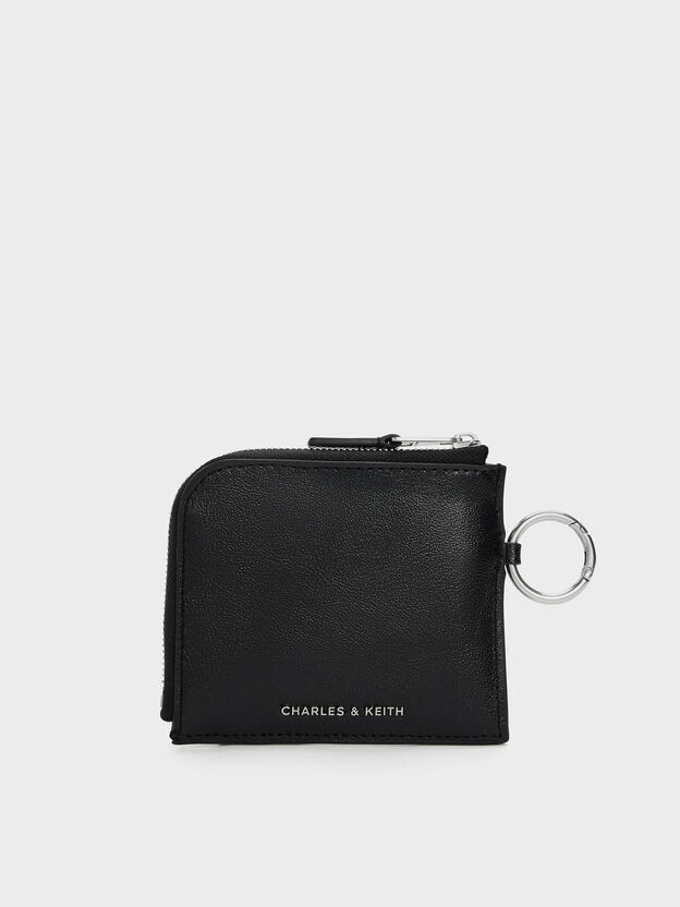 Vega Zip-Around Pouch, Noir, hi-res