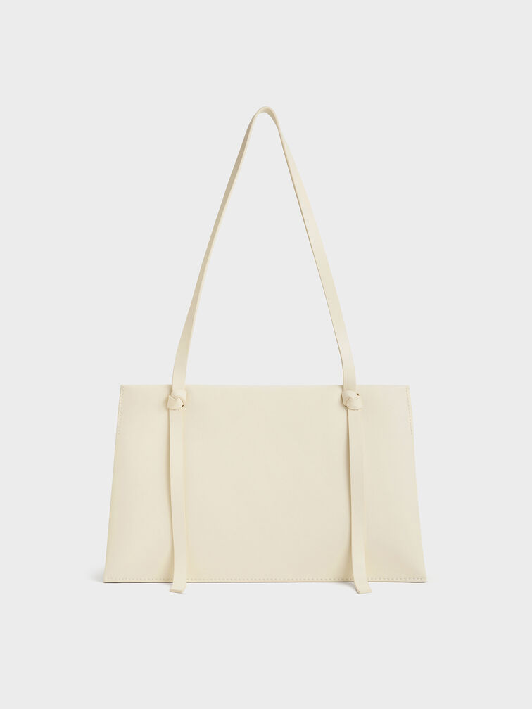 Midori Geometric Tote Bag, Cream, hi-res