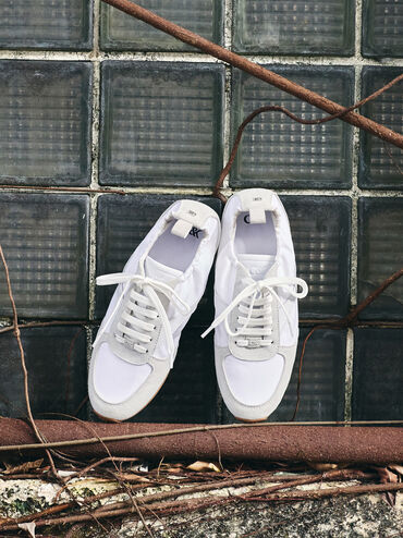 Jace Sneakers, White, hi-res