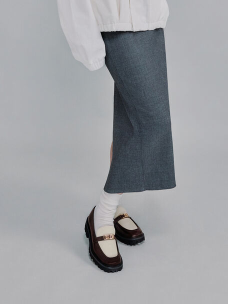 Lando Canvas Platform Loafers, Multi, hi-res