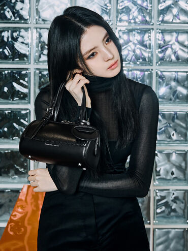 Enola Bowling Bag, Noir, hi-res