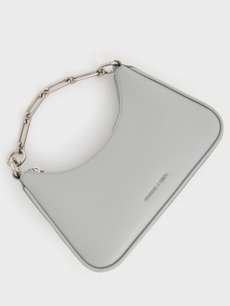 Lane Chain-Link Shoulder Bag, Sea Salt Blue, hi-res