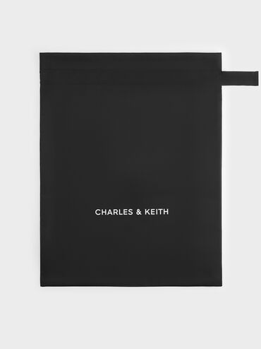 CHARLES & KEITH XL Gift Bag, Black, hi-res