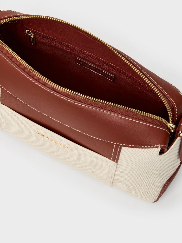 Roan Canvas Top Handle Bag, Brick, hi-res